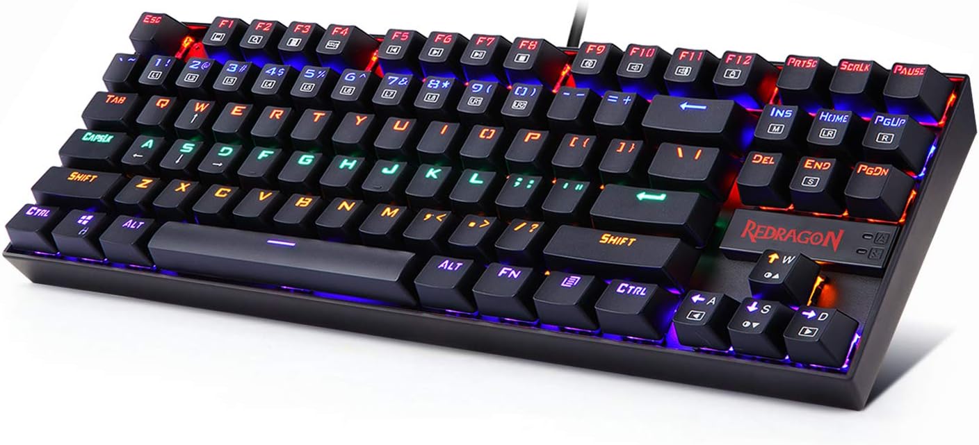 کیبورد مکانیکال گیمینگ RGB رددراگون K552
