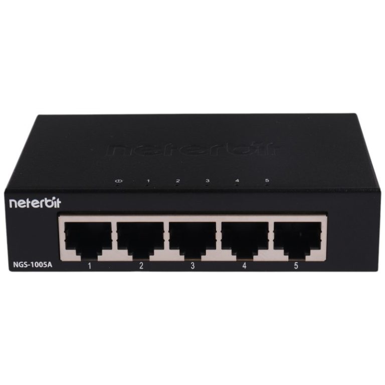 سوئیچ شبکه مدل NGS-1005A برند Neterbit