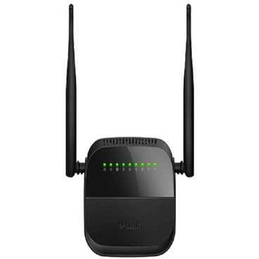 مودم و روتر بی سیم ADSL2+ N300 DSL-124 New برند D-Link